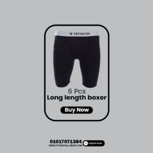 6 Pcs Long boxer